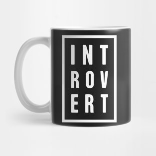 Clever INTROVERT Design Mug